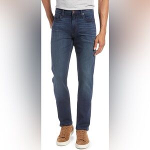 Paige Federal Slim Fit Straight Leg  Dark Blue Wash Jeans men’s size 31